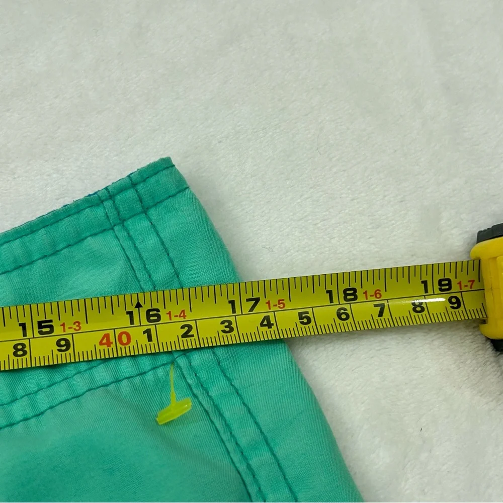 Hollister California Mint Green Surf Swim Trunks Board Shorts Men’s Size L 34-36